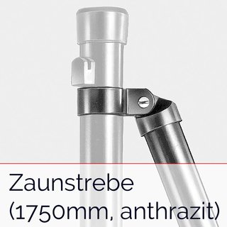 Zaunstrebe 1750mm, anthrazit-metallic