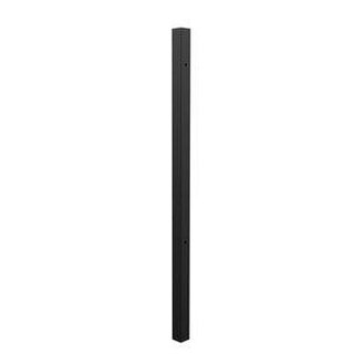 10 Meter Komplett-Set Aluminium-Zaun Chaussee -Hhe 100cm, schwarz-