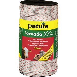 PATURA Tornado XXL Litze, 200 m Rolle