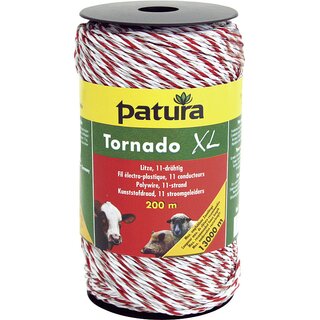 PATURA Tornado XL Litze, 200 m Rolle