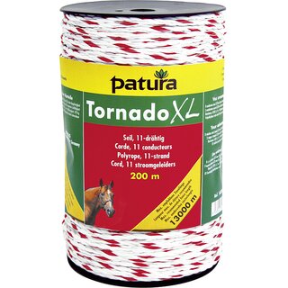 PATURA Tornado XL Seil, 200 m Rolle