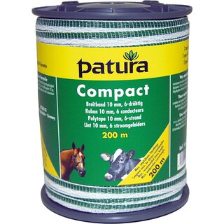 PATURA Compact Breitband 10 mm, 200 m Rolle