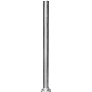PATURA Pfosten d=102 mm, L=2,13 m, ohne Halter
mit Bodenplatte, vz