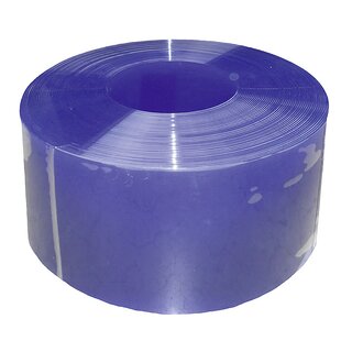 PATURA PVC-Streifen 300 x 3 mm, 
blau transparent, 25 m Rolle