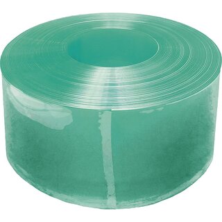 PATURA PVC-Streifen Compact 300 x 3 mm, 
grün transparent, 25 m Rolle
