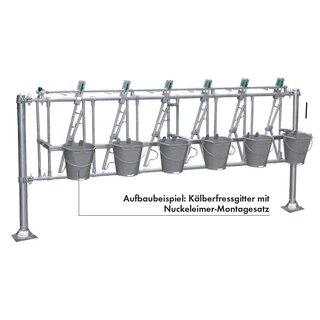 PATURA Nuckeleimer-Montagesatz mit 4 Nuckeleimerhaltern